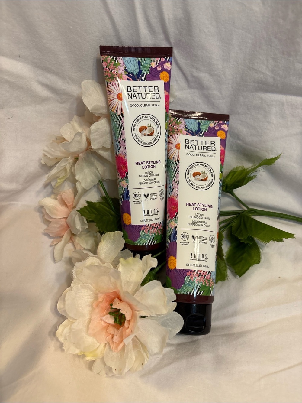Better Natured Heat Styling Lotion - Floral Purple Protection (2)